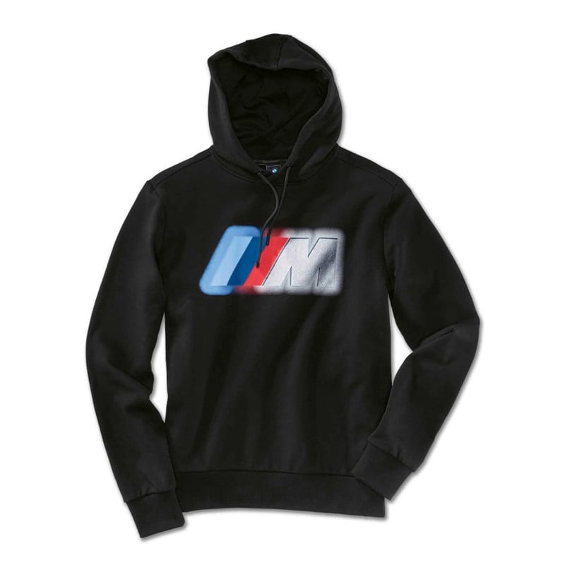 Bluza z kapturem z logo BMW M, czarna, męska BMWsklep.pl